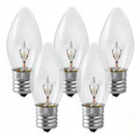 C7 Bulbs Clear
