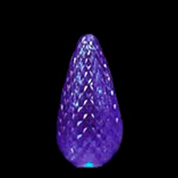 C9 Retro Fit LED Bulbs Purple