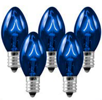 C7 Bulbs Blue