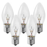 C9 Bulbs Clear