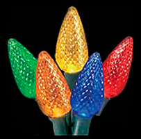 C9 Retro Fit LED Bulbs Multi