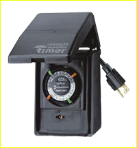 15 AMP Outdoor Weatherproof Timer