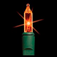 UL100 Super Bright Outdoor String to String Amber