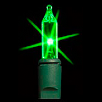 UL100 Super Bright Outdoor String to String Green