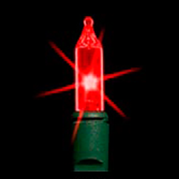 UL100 Super Bright Outdoor String to String Red